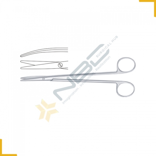 Salyer Dissecting Scissor for Cleft Palate Curved Fine Pattern