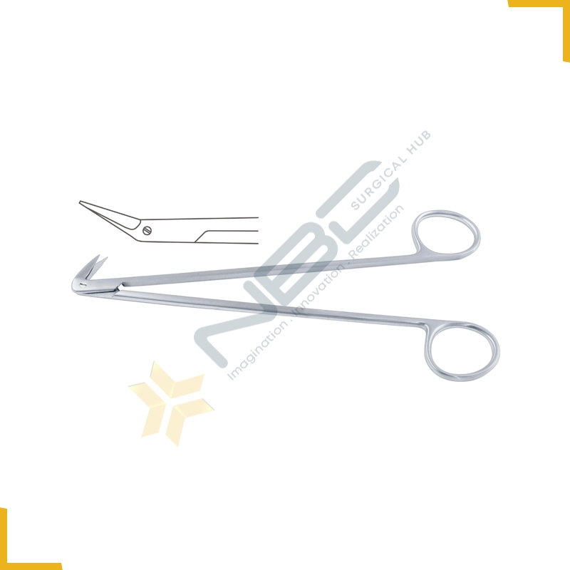 Diethrich Potts Vascular Scissor Angled 25Â°