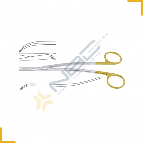 TC Metzenbaum Fine Dissecting Scissor Slender Pattern Curved S Shaped