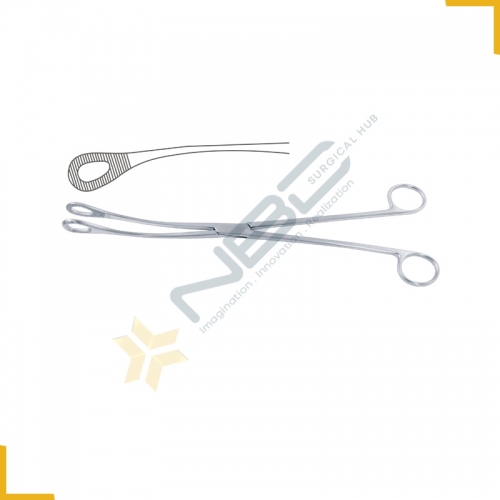 Kelly Uterine Polypus Forcep Without Ratchet