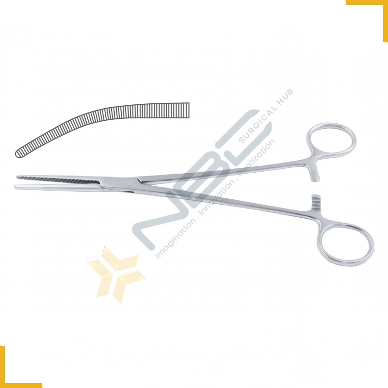 Roberts Haemostatic Forcep Curved