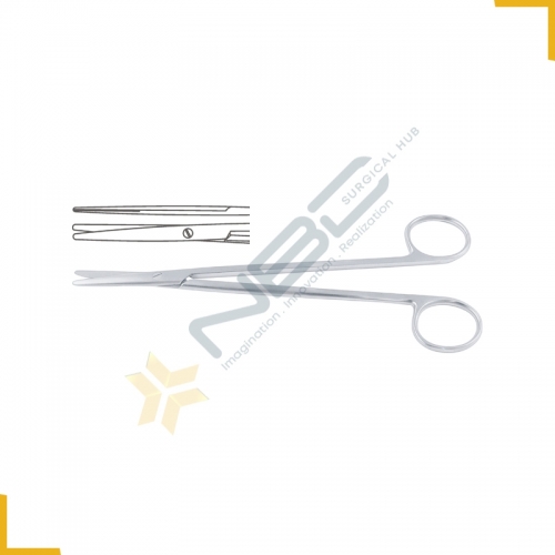 Metzenbaum-Nelson Dissecting Scissor Straight Blunt Tips