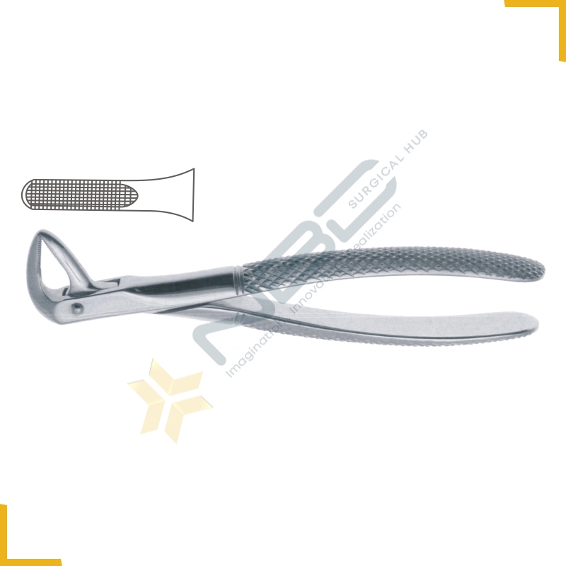 English Pattern Tooth Extracting Forcep Fig 74