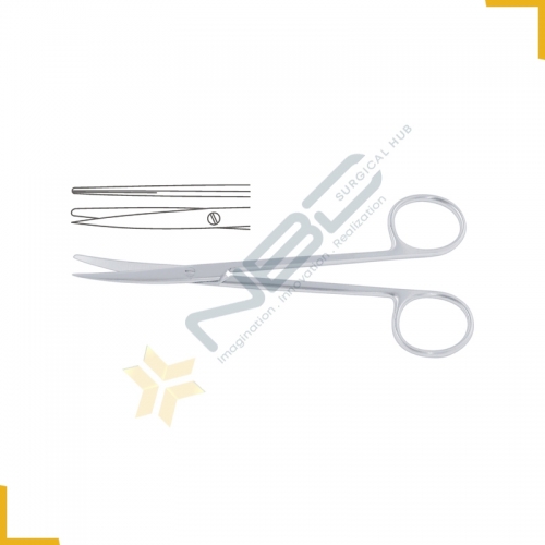 Metzenbaum Dissecting Scissor Straight Sharp-Blunt Tips