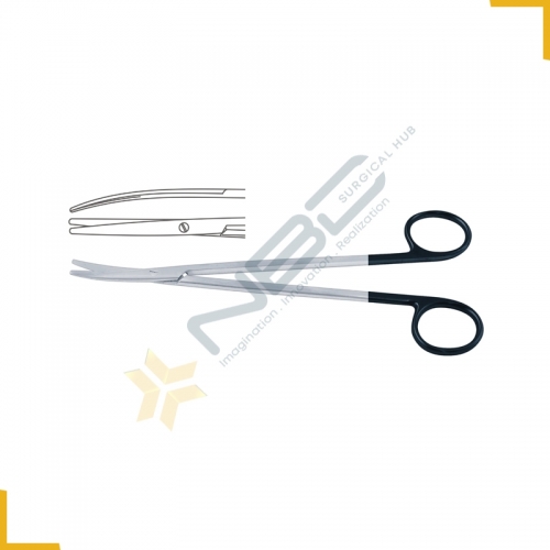 Metzenbaum Fino Supercut Dissecting Scissor Curved Blunt / Blunt Slender Pattern