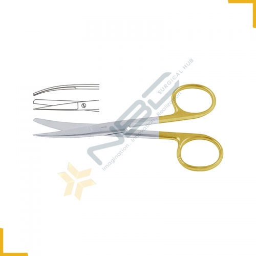 TC Operating Scissor Curved Sharp / Blunt