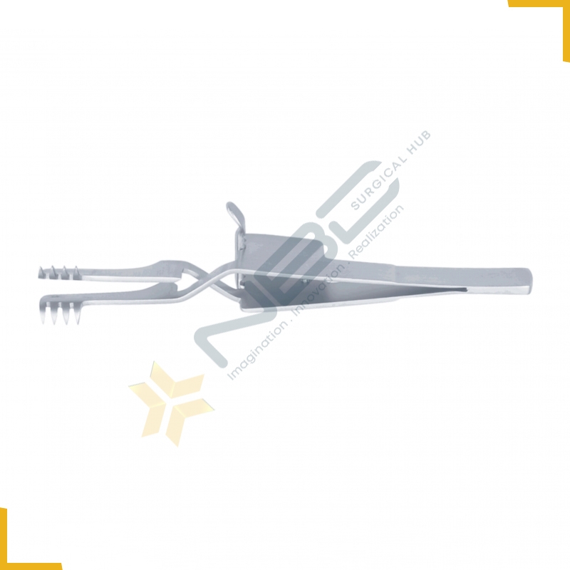 Wound Spreader 4 x 4 Sharp Prongs