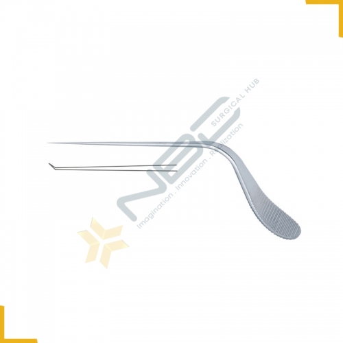 Zoellner Micro Ear Needle Angled 45Â° Upwards