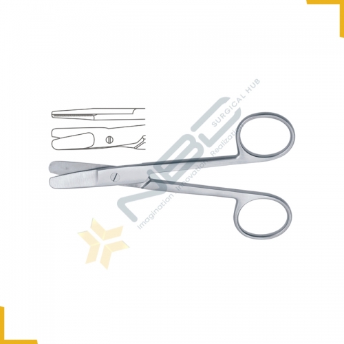 Harvey Wire Cutting Scissor Straight One Toothed Cutting Edge