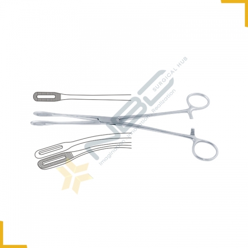 Foerster Sponge Holding Forcep Curved