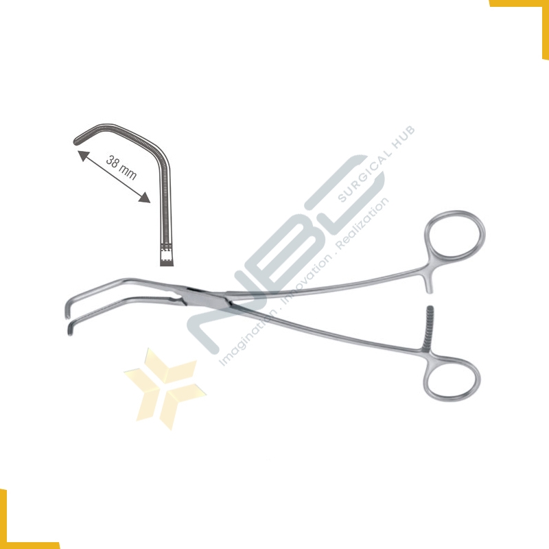 Satinsky Atrauma Tangential Occlusion Clamp