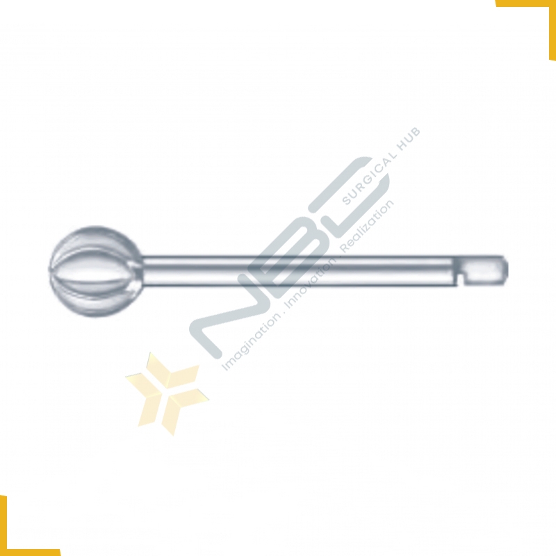 Doyen Spherical Burr Short Borchardt Shaft