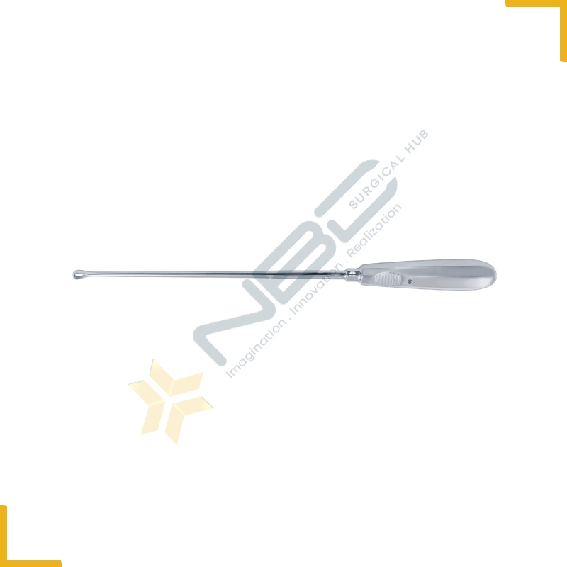 Sims Uterine Curette Blunt - Rigid