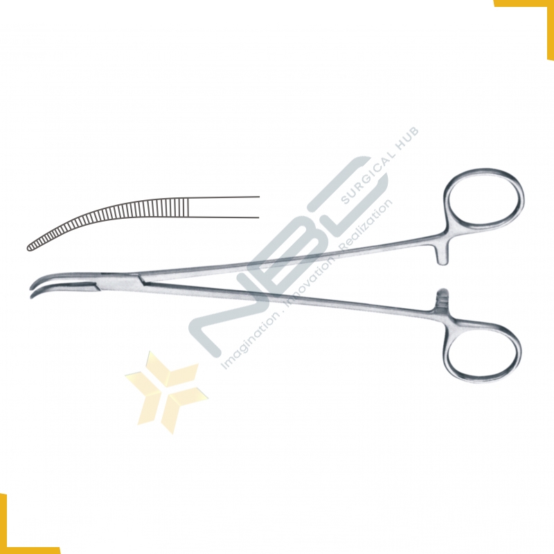 Jacobson Haemostatic Forcep Curved