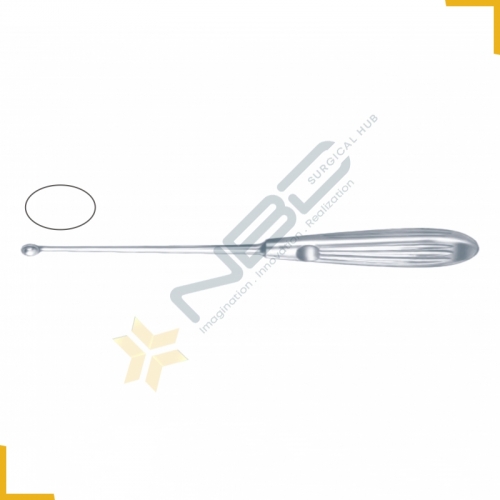 Halle Bone Curette Oval