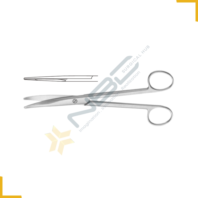 Mayo Dissecting Scissor Straight With Chamfered Blades