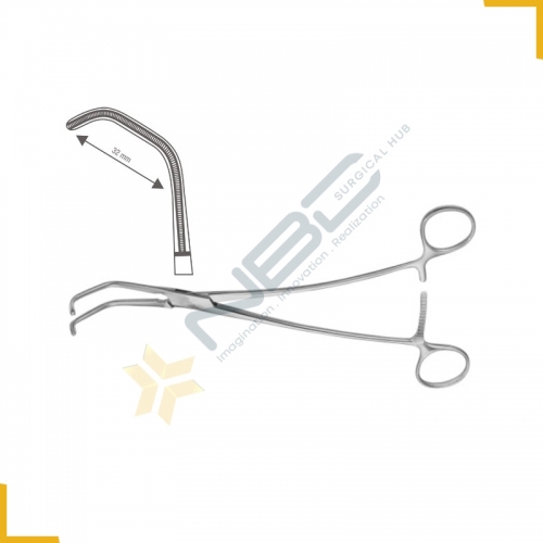 DeBakey-Satinsky Atrauma Tangential Occlusion Clamp