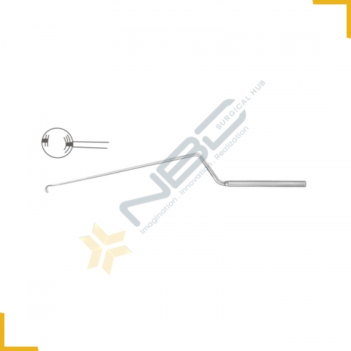 Landolt Micro Curette Bayonet Shaped -  Malleable