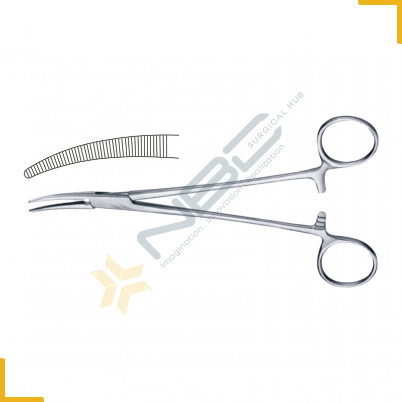 Fraser-Kelly (Crile) Haemostatic Forcep Curved