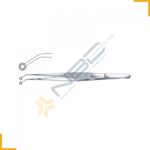 Hunt Tumor Grasping Forcep Angled