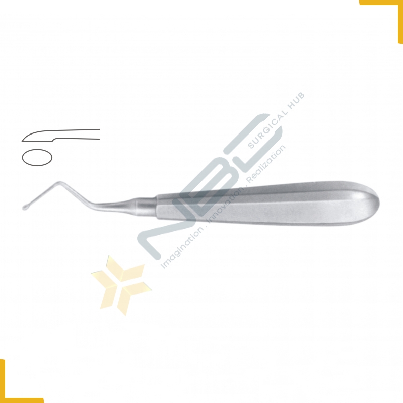 Kerpel Bone Curette Oval - Right