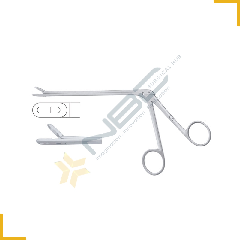 Laminectomy Rongeur Straight - Fenestrated and Serrated Jaws