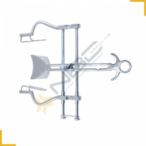 Balfour-Baby Retractor Complete With Central Blade Ref:- RT-890-90