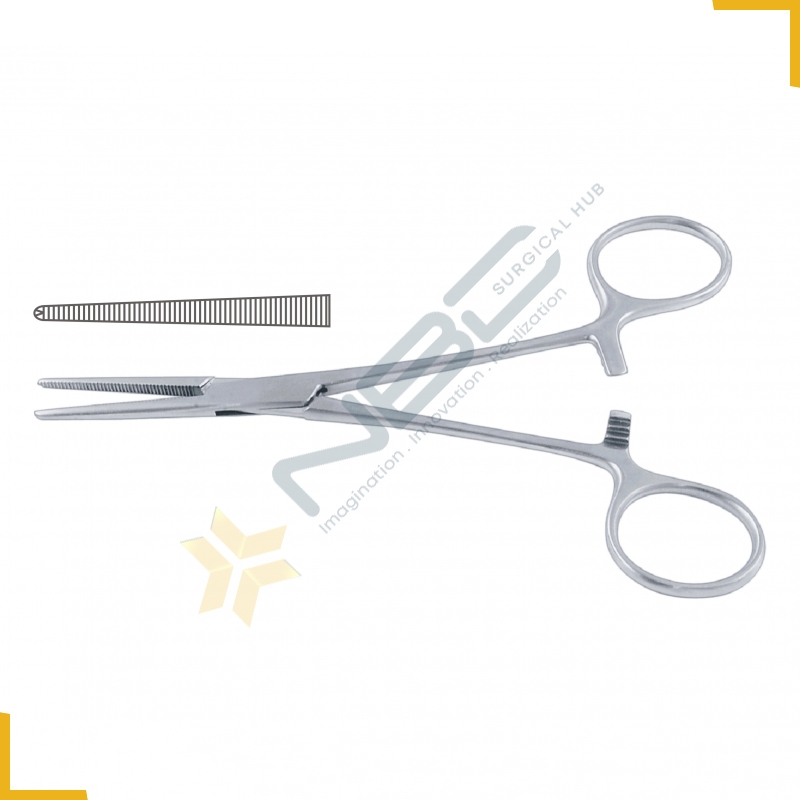 Crile Haemostatic Forcep Straight - Straight 1 x 2, Teeth