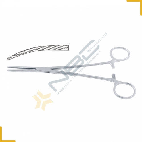 Bengolea Haemostatic Forcep Curved - 1 x 2 Teeth