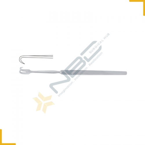 Wound Retractor 4 Sharp Prongs - Small Curve