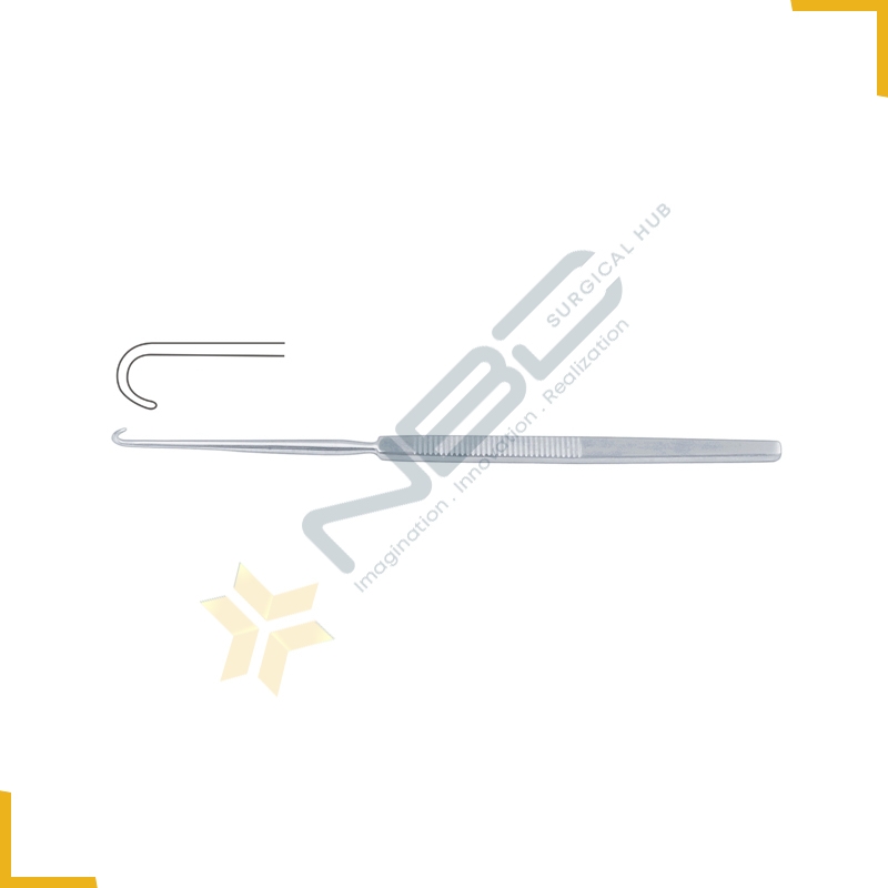 Wound Retractor 3 Blunt Prongs - Large Curve