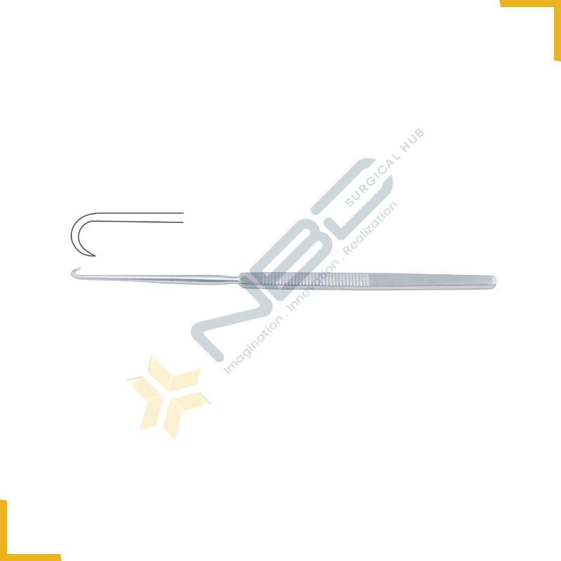 Wound Retractor 2 Sharp Prongs - Large Curve