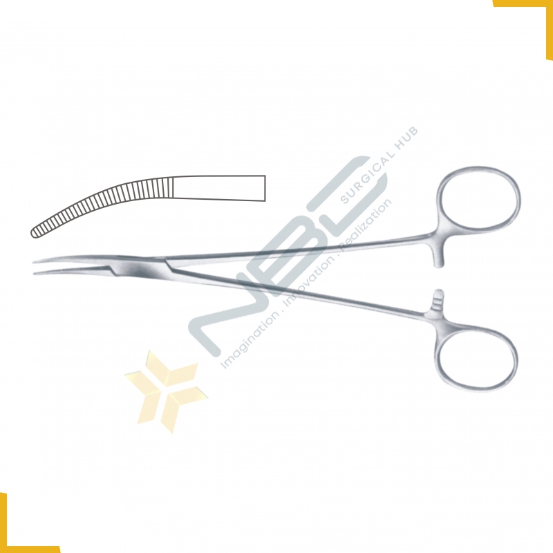 Schnidt Tonsil Haemostatic Forcep Gently Curved