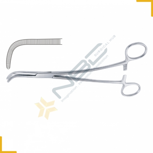 Gray Dissecting and Ligature Forcep Curved S Shaped