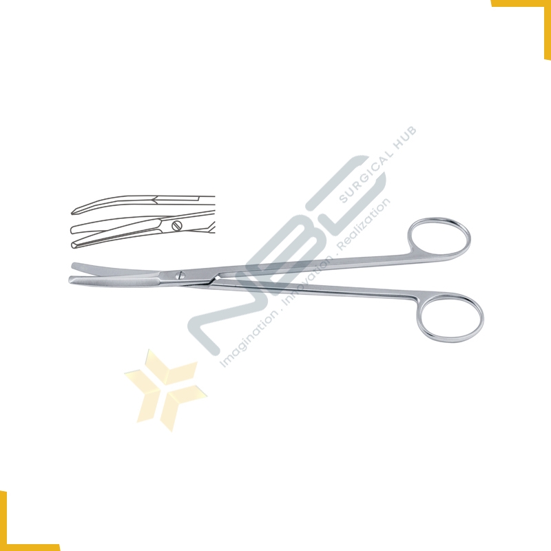 Potts Smith Vascular Scissor Curved