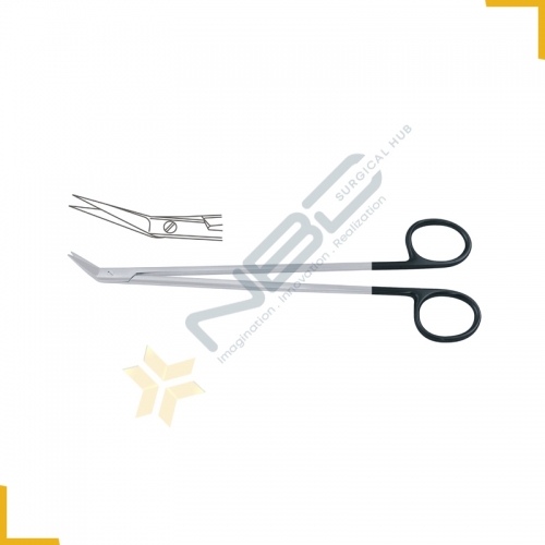 Potts Smith Supercut Vascular Scissor Angled 25Â°