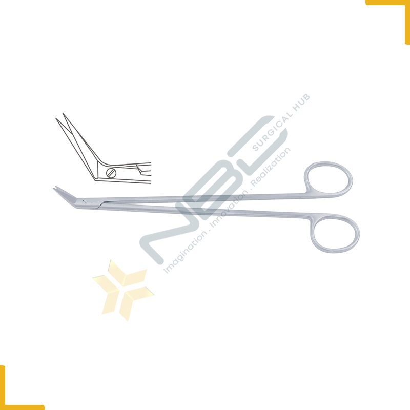 Potts Smith Vascular Scissor Angled 60Â°