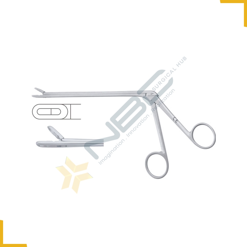 Laminectomy Rongeur Straight - Fenestrated and Serrated Jaws