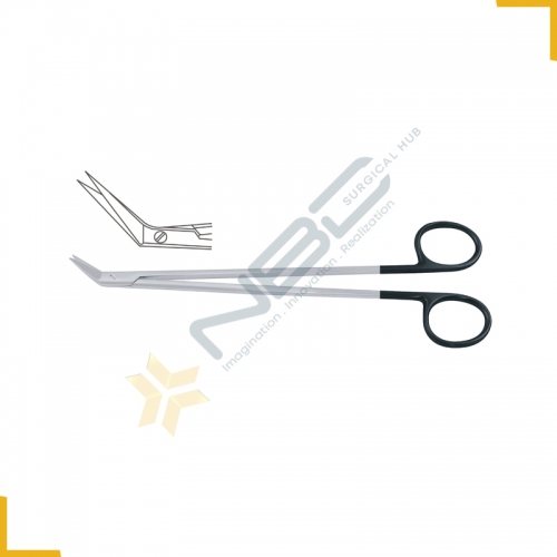 Potts Smith Supercut Vascular Scissor Angled 45Â°