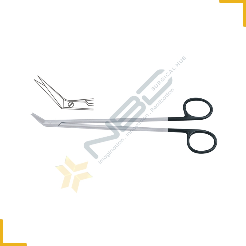 Potts Smith Supercut Vascular Scissor Angled 45Â°