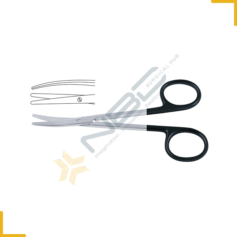 Metzenbaum Fino Supercut Dissecting Scissor Curved Blunt / Blunt Slender Pattern