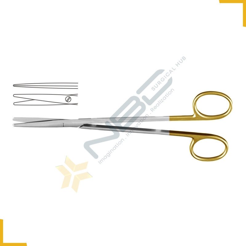 TC Metzenbaum Dissecting Scissor Straight