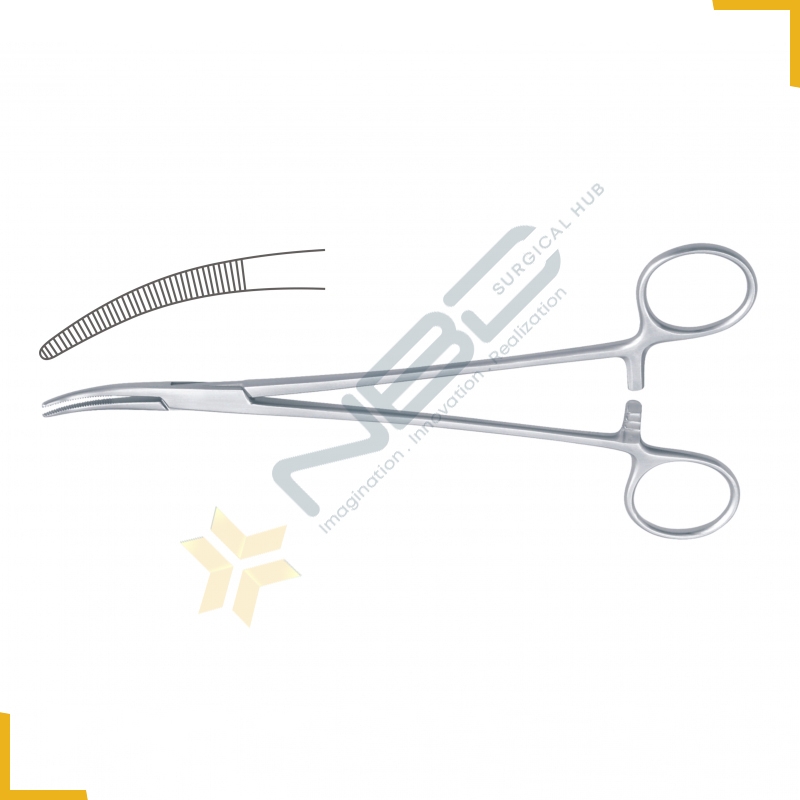 Nissen Haemostatic Forcep Curved