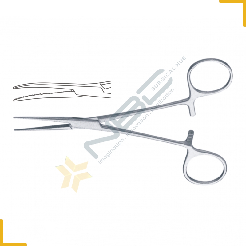 Coller Haemostatic Forcep Curved