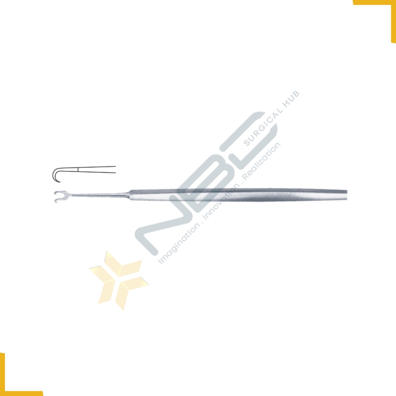 Rollet Fine Wound Retractor 2 Sharp Prongs