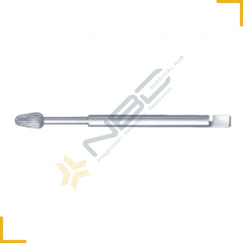 Conical Burr, Fine Spacing 5 mm Borchardt Shaft