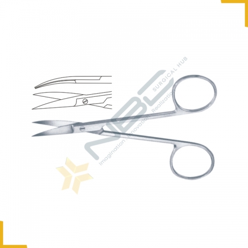 Cottle Massing Plastic Surgery Scissor Curved Sharp Tips