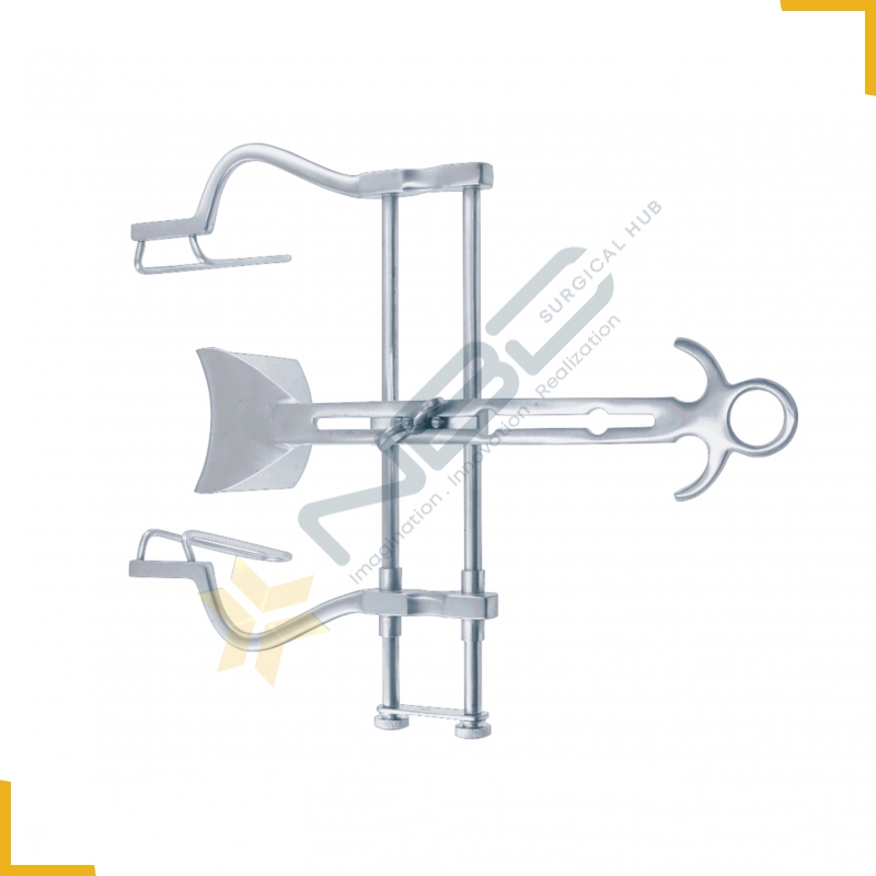 Balfour Retractor Complete With Central Blade Ref:- RT-901-91