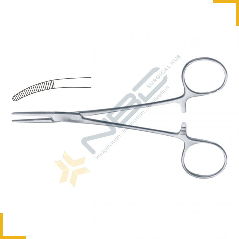 Cairns Haemostatic Forcep Curved