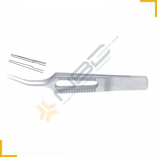 Gerl Suture Tying Forcep Smooth Jaws and Curved Shanks